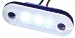 Aqua Signal Santiago 3-Led Plastic Courtesy Lights